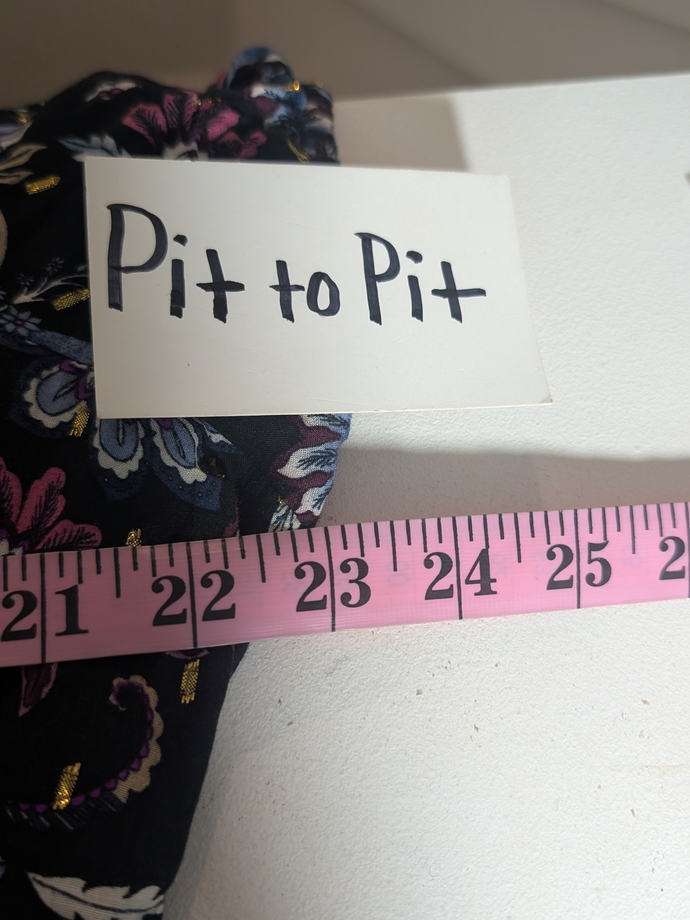 Lane Bryant Black Maxi Dress with Purple, Blue & Cream Floral Print Size 20 - Picture 6 of 9